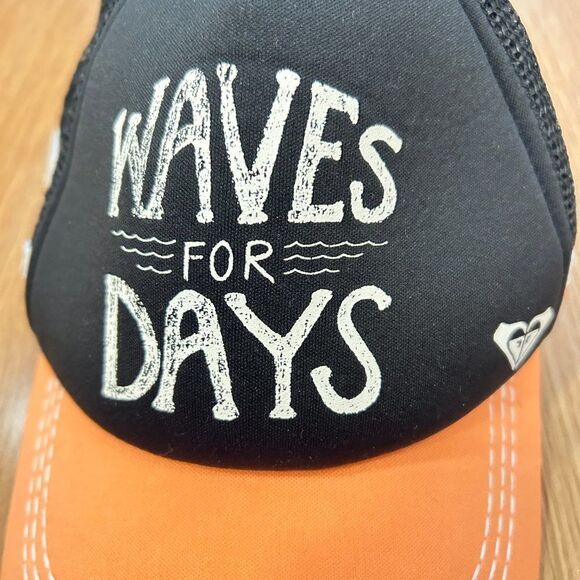 ROXY "Waves for Days" Beach Trucker Hat Cap - Picture 5 of 7